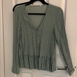 Striped float shirt